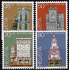 Buy SCHWEIZ SWITZERLAND [1984] MiNr 1272-75 ( **/mnh ) Pro Patria