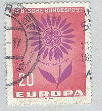 Buy Germany Europa rose 20p Used (BP93520)