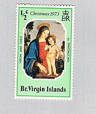 Buy British Virgin Islands 262 MLH Virgin and child 1 1973 (BP74110)