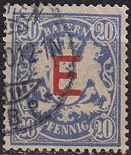 Buy GERMANY Bayern Bavaria [Dienst] MiNr 0004 ( O/used )