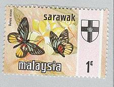 Buy Malaysia Sarawak 235 Butterfly MNH 1 (BP96128)
