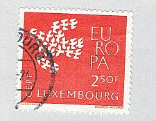 Buy Luxembourg 382 Used Europa 1961 (BP73701)