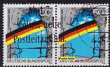 Buy GERMANY BUND [1990] MiNr 1481 F44 2er ( O/used ) [01] Plattenfehler