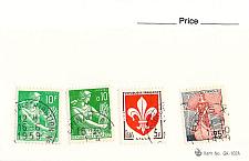 Buy France 4 different of 3 total stamps included (SC0_230)
