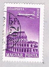 Buy Hungary C272 Used Plane over Rome 1966 (BP43815)