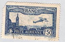 Buy France C6 Used Plane nipped ul corner 1930 CV 2.25 (BP69315)