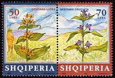 Buy Albania Stamps 2000. Flora Flowers. Gentiana Cruciata, Gentiana Lutea. Set MNH