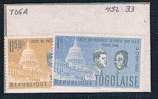 Buy Togo 432-33 Unused JFK 1962 (T0063)