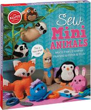 Buy Sew Mini Animals Klutz Craft Kit 8" Length x 1.5" Width x 9" Height