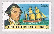 Buy Burkina Faso 477 Used Captain Cook 1978 CV 1.00 (BP4391)
