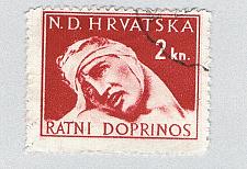 Buy Croatia RA4 Used Casualty 1944 (BP85606)