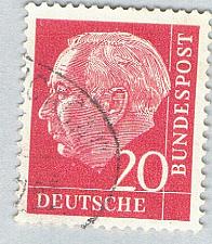 Buy Germany 710 Used President Heuss 2 1954 (BP58523)