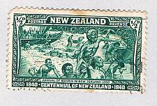 Buy New Zealand 229 Used Landing of Maoris 1940 (BP70417)