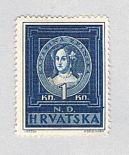 Buy Croatia 56 Used Cathrine Zrinski 2 1943 (BP86112)