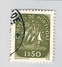 Buy Portugal 705 Used Ancient Sailng Vessel 1948 (BP67116)