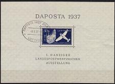 Buy GERMANY REICH Danzig [1937] MiNr 0271 Block 2b ( Sonder-O ) [01]