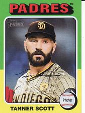 Buy 2024 Topps Heritage High Numbers #506 - Tanner Scott - Padres