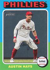 Buy 2024 Topps Heritage High Numbers #526 - Austin Hayes - Phillies