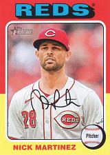 Buy 2024 Topps Heritage High Numbers #560 - Nick Martinez - Reds