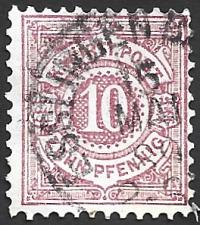 Buy German State Wurttemburg Used Scott #60a Catalog Value $1.25