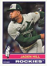 Buy 2025 Topps Heritage #398 - Jaden Hill - Rockies