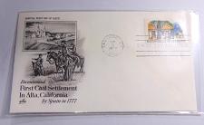 Buy First Day Cover 1977*First Civil Settlement in Alta Calif. 1777.