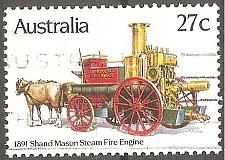 Buy [AU0857] Australia: Vintage Fire Engines (1983) Used