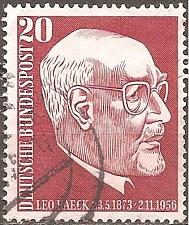 Buy [GE0777] Germany: Rabbi Leo Baeck (1957) used single