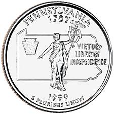 Buy 1999 D Pennsylvania STATE QUARTER