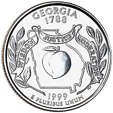 Buy 1999 D GEORGIA STATE QUARTER