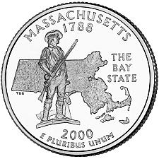 Buy 2000 D MASSACHUSETTS STATE QUARTER