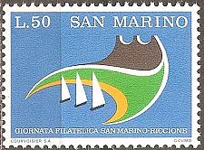 Buy [SM0842] San Marino: Stamp Day (1974) MNH Single