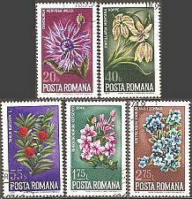 Buy [RO2513 Romania: Wildflowers (1974) CTO Short Set