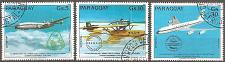 Buy [PAC571] Paraguay: 50th Anniv. Flights by Lufthansa (1984) CTO Full Set