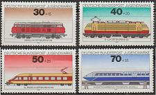 Buy [GEB517] Germany: Locomotives (1975) MNH full set