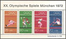 Buy [GEB490] Germany: Olympic Games, Munich (1972) MNH Miniature Sheet