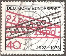 Buy [GE1103] Germany: INTERPOL 50th Anniversary (1973) used single