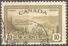 Buy [CA0269] Canada: 10c Great Bear Lake (1946) Used