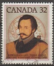 Buy [CA0995] Canada: Discovery of Newfoundland, 400th Anniv. (1983) Used Single