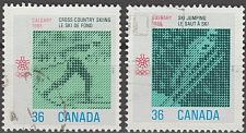 Buy [CA1152] Canada: Calgary Winter Olympics (1987) Used Complete Set