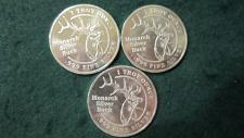 Buy Thee Monarch Precious Metals 1 oz .999 Silver rds.