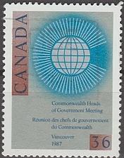 Buy [CA1147] Canada: 9th Commonwealth Mtg. Vancouver (1987) Used Single