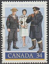 Buy [CA1075] Canada: Royal Canadian Navy, 75th Anniv. (1985) Used Single