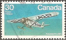 Buy [CA0969] Canada: Fairchild FC-2W1 Airplane (1982) Used