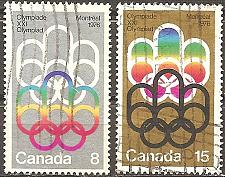 Buy [CA0623] Canada: '76 Olympic Games, Montreal (1973) Used Complete Set