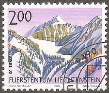 Buy [LI0941] Liechtenstein: Scheienkopf Mountain (1993) Canceled