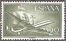 Buy [SPC147] Spain: Airmail Stamp (1956) MLH