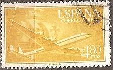 Buy [SPC154] Spain: Airmail Stamp (1955) Used