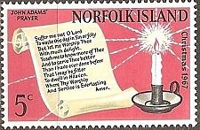 Buy [BC0410] Norfolk Island: Christmas (1967) MNH Single