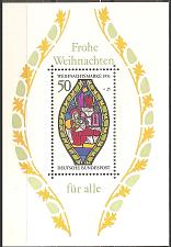 Buy [GEB537] Germany: Christmas (1976) MNH Miniature Sheet